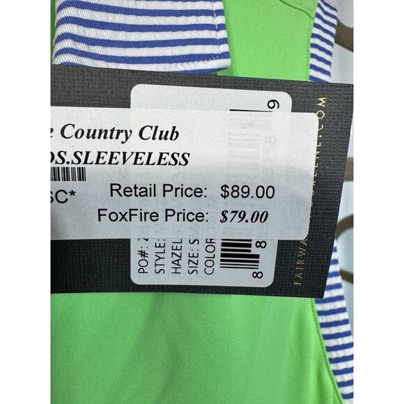 Fairway & Greene Set Of 2 Women's Sleeveless Golf Shirts Size Small UPF 50+ NWT - Picture 6 of 6